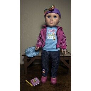 My Life As Survivor Doll 18” Bald Cancer Awareness Retired